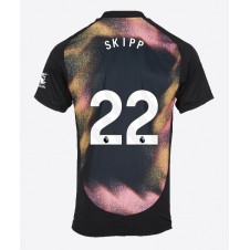 Leicester City Oliver Skipp #22 Bortatröja 2024-25 Korta ärmar